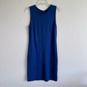 346 Brooks Brothers Women's Knit Knee Length Front Pocket Shift Dress